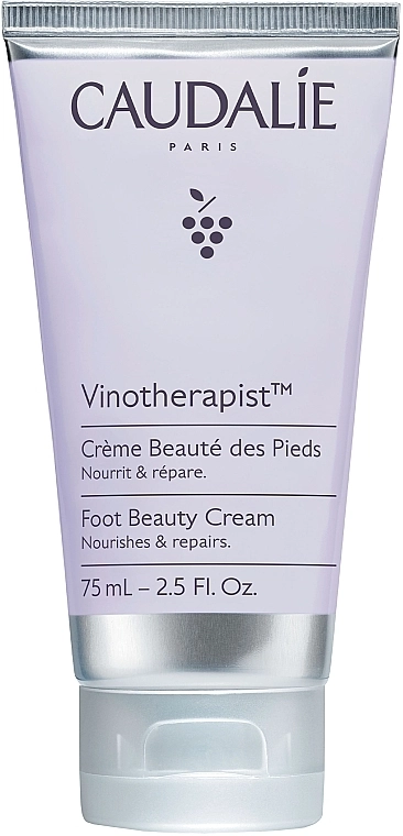 Крем для ног - Caudalie Vinotherapist Foot Beauty Cream, 75 мл - фото N1
