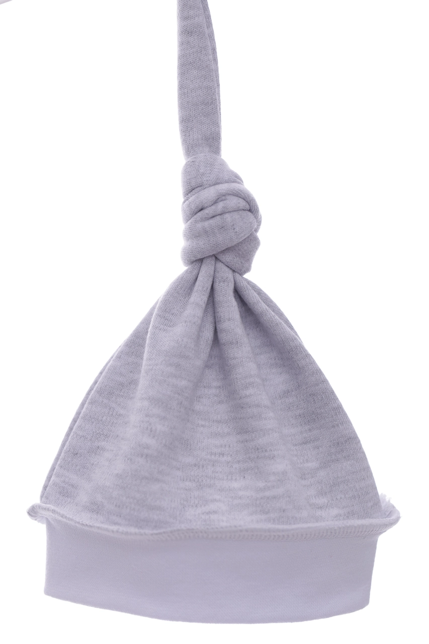 BABYKROHA Євро-пелюшка з шапкою інтерлок Babykroha сірий, 56 - фото N5
