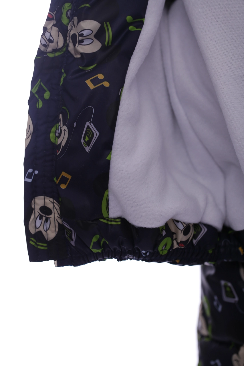 BABYKROHA Комбінезон для хлопчика на холлофайбері Babykroha з принтом Міккі Малюк темно-синій, 80 - фото N11