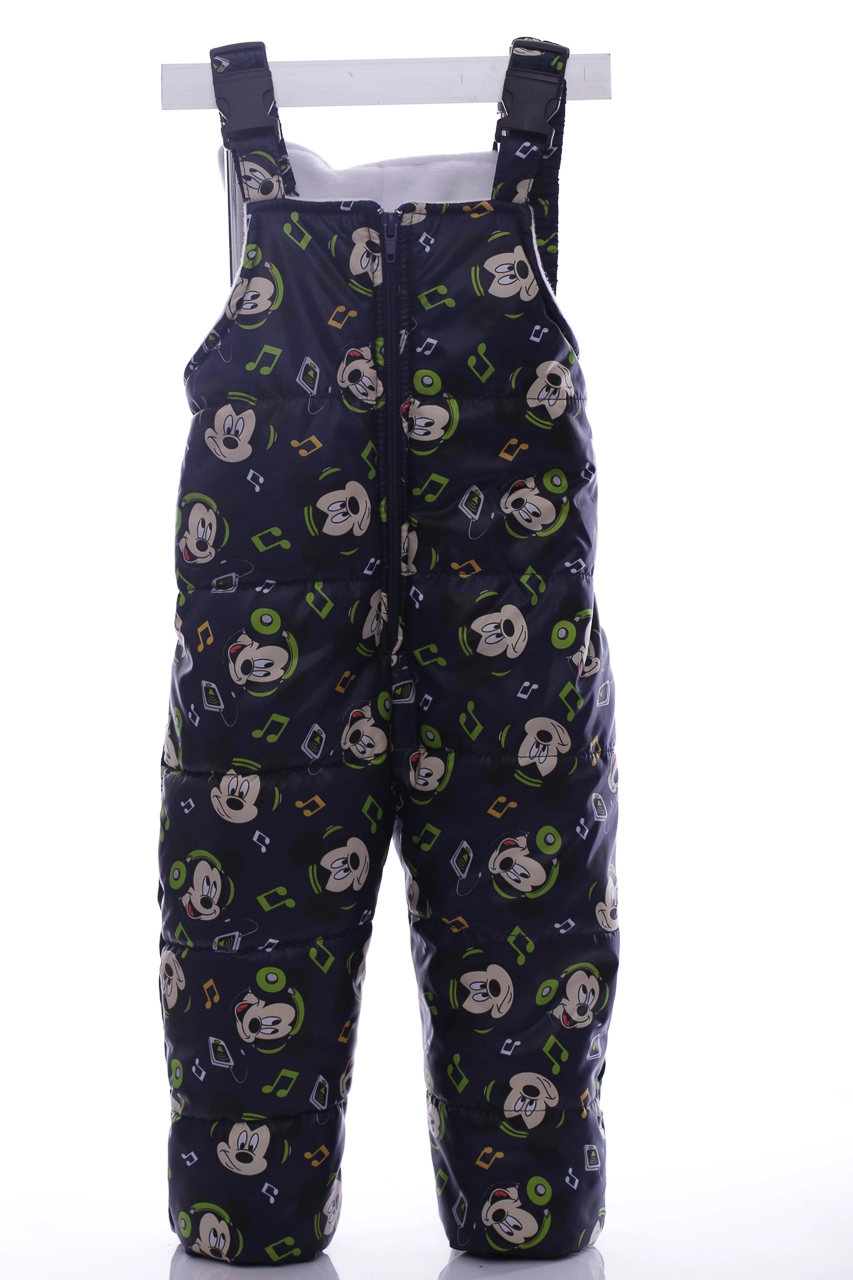 BABYKROHA Комбінезон для хлопчика на холлофайбері Babykroha з принтом Міккі Малюк темно-синій, 80 - фото N12