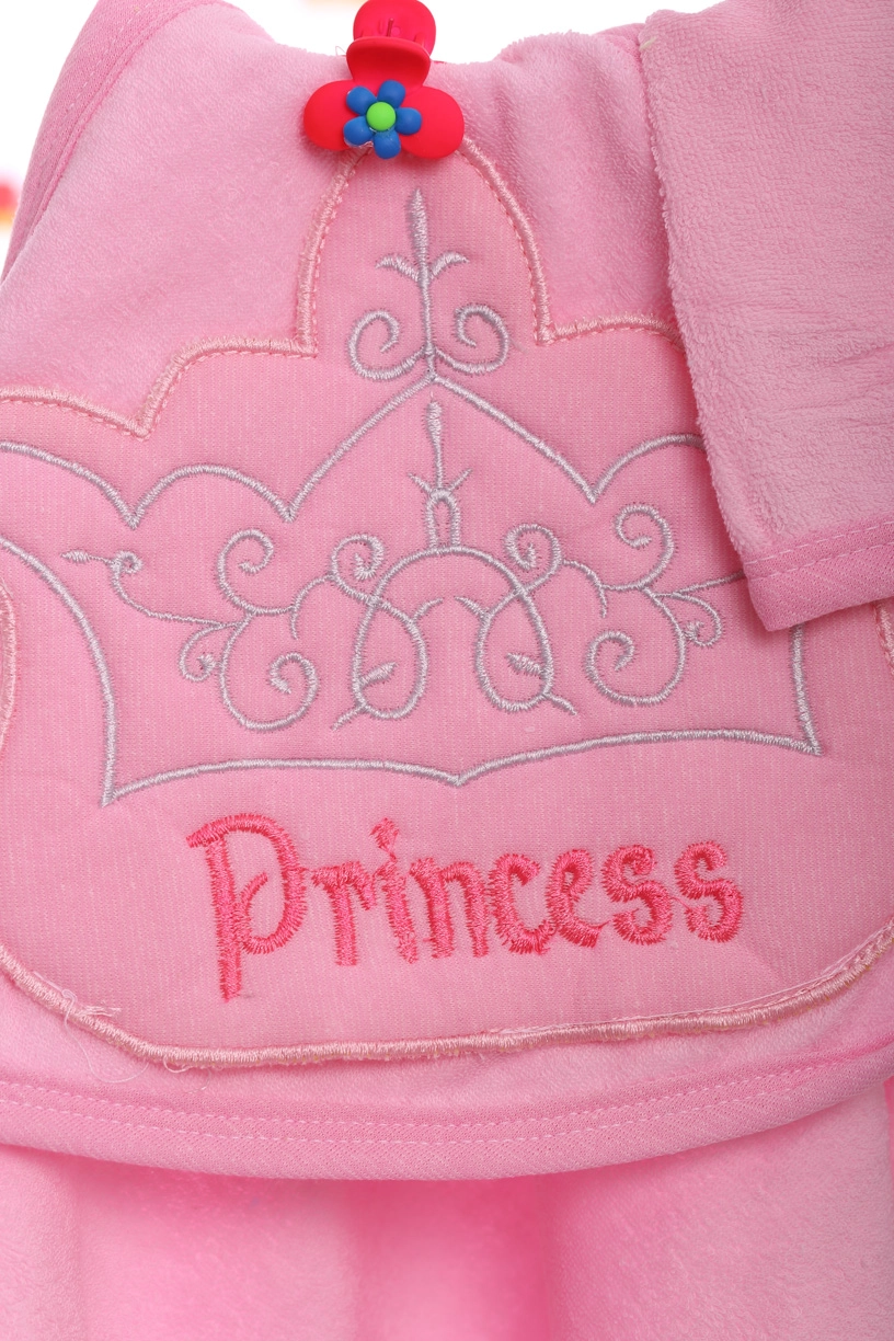 MiniPapi Полотенце с уголком Принцесса 90*95 см, 0м+ - фото N2