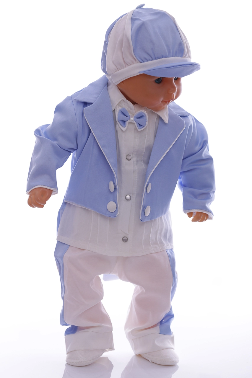 PonPon Baby Набір в коробці 5 в 1 Модний синій, 62 - фото N1