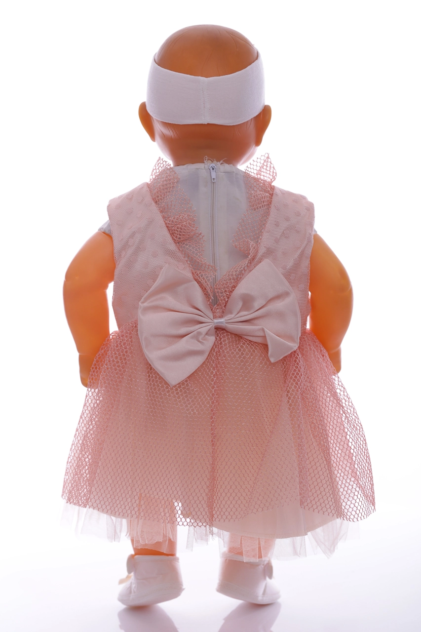 PonPon Baby Набор в коробке 4 в 1 с Цветком персиковый, 62 - фото N7