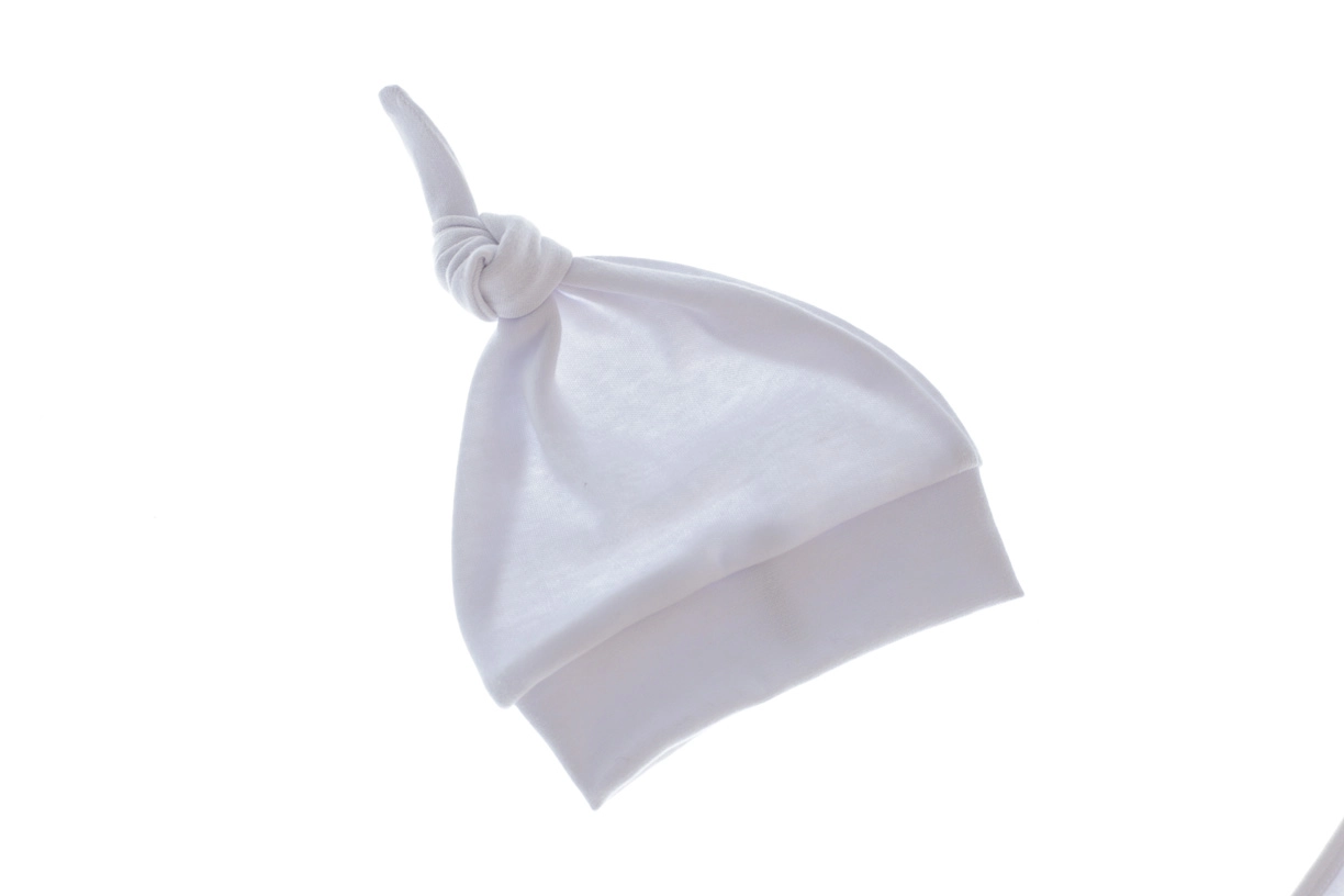 BABYKROHA Євро-пелюшка з шапкою інтерлок Babykroha білий, 56 - фото N4