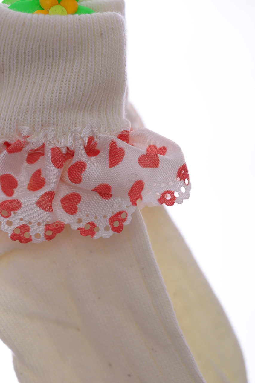 MiniPapi Шкарпетки з рюшів в сердечко, 104 - фото N2
