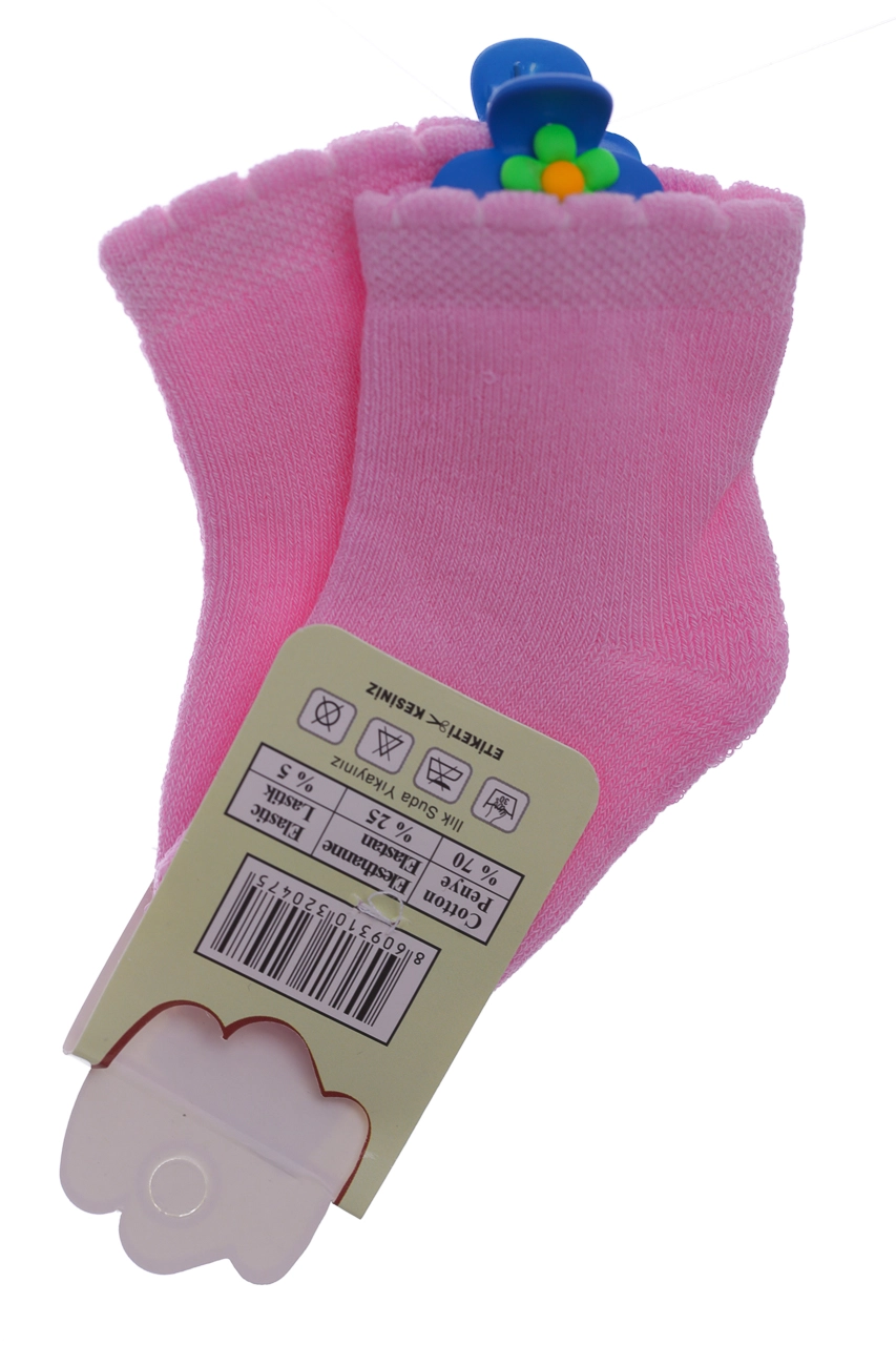 BABYKROHA Шкарпетки на махру однотонні, 98 - фото N1
