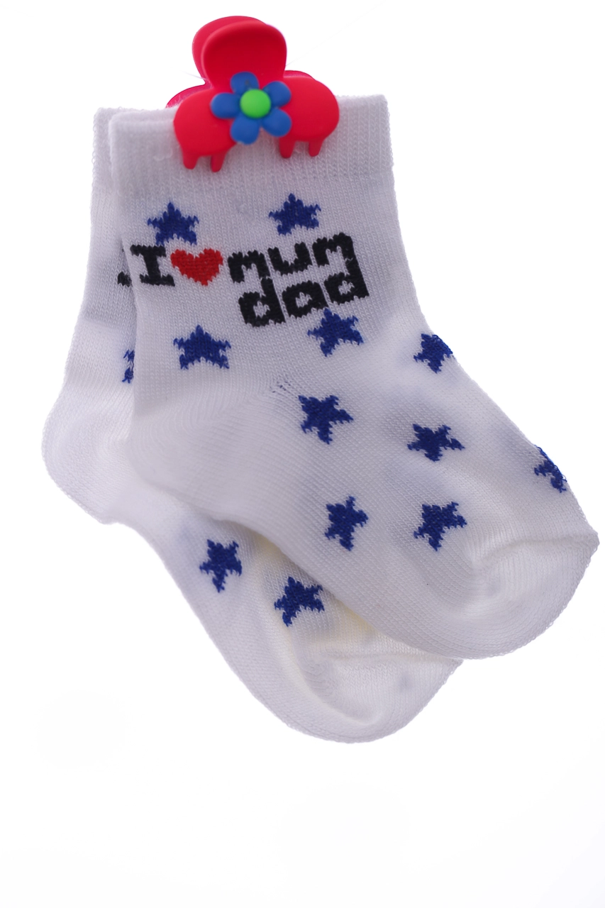 MiniPapi Шкарпетки із зірочками Love, 62 - фото N1