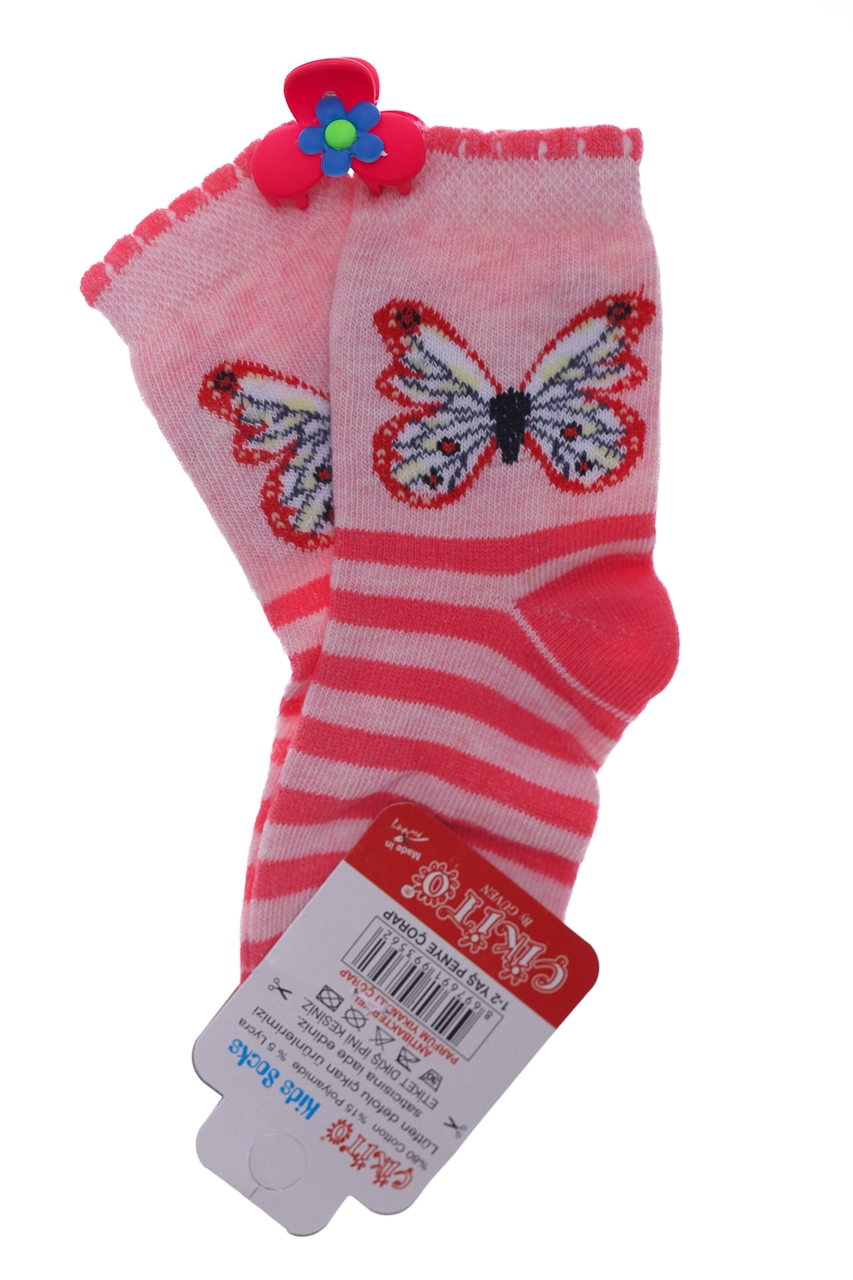 BABYKROHA Шкарпетки з метеликом, 86 - фото N1