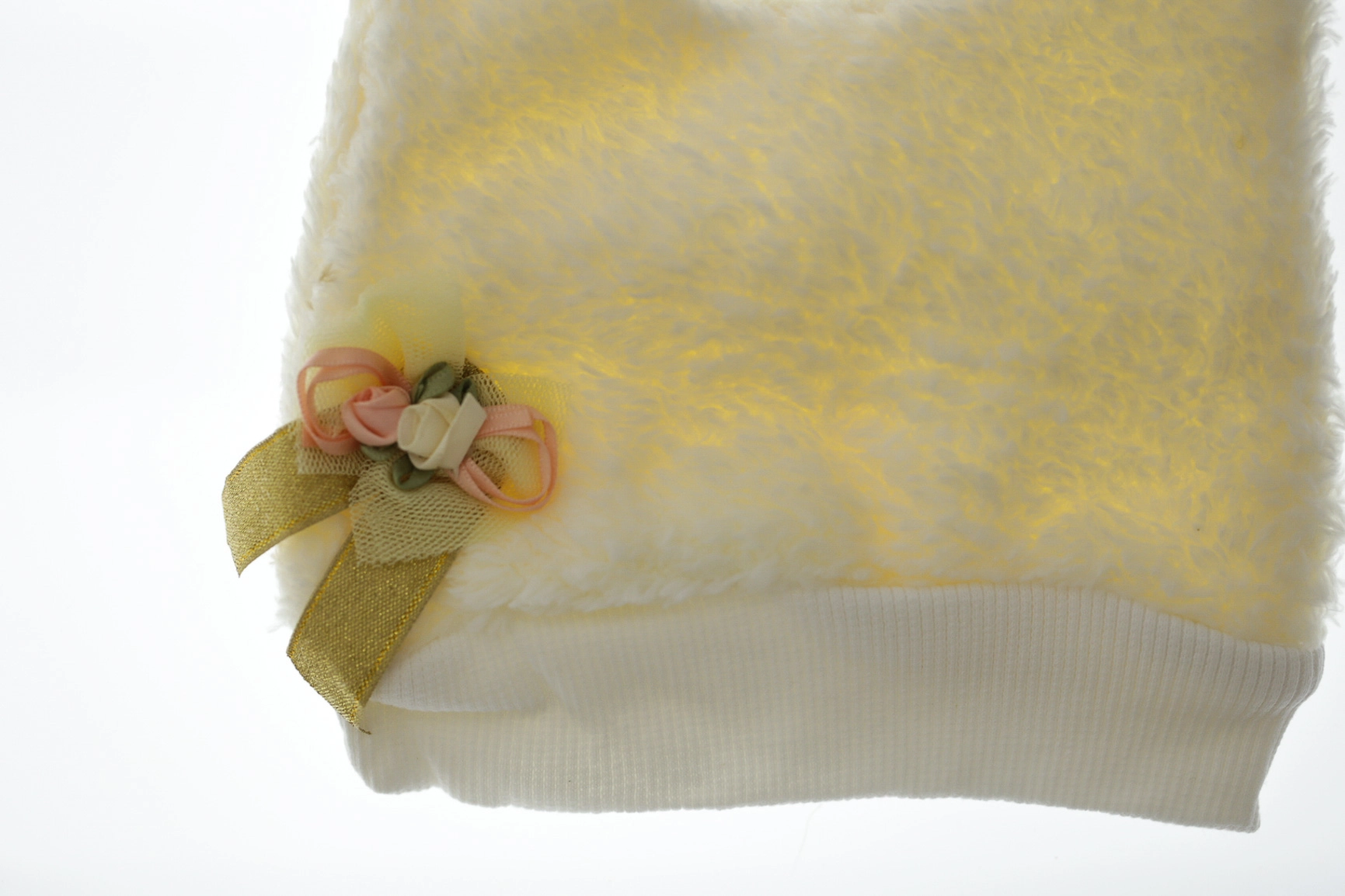 MiniPapi Шапка травичка з трояндочкою, 3м+ - фото N2