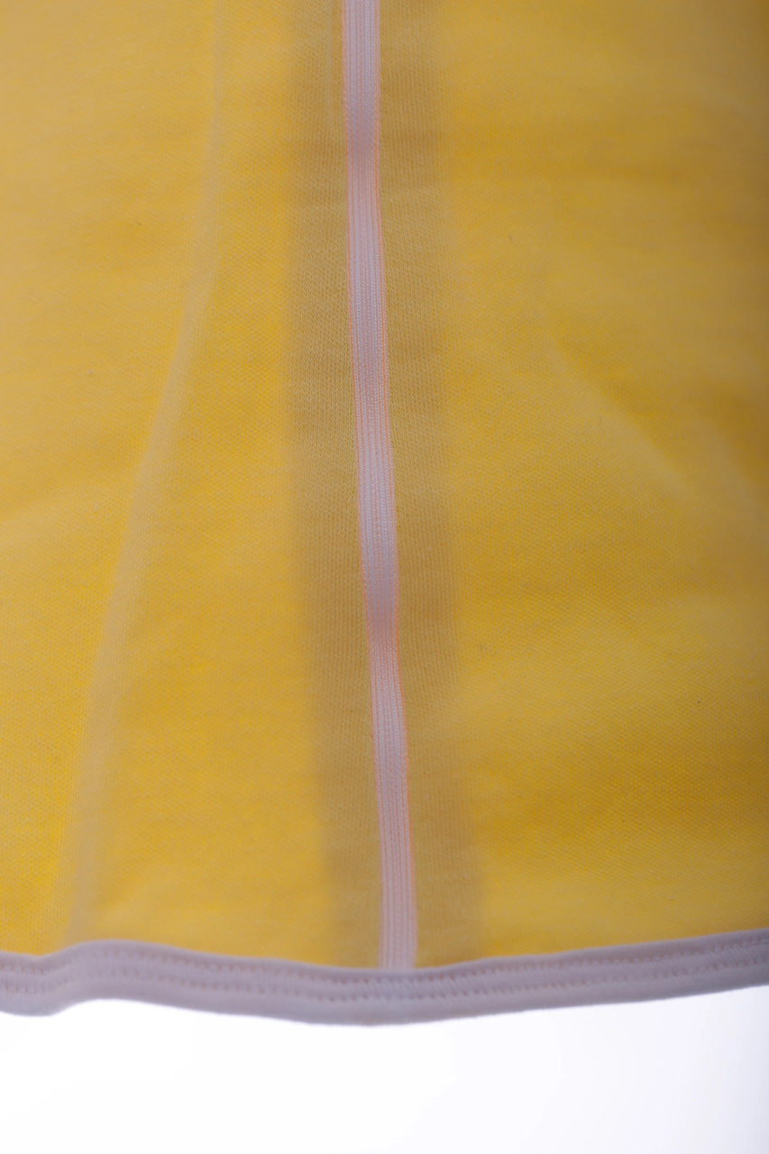 BABYKROHA Євро-пелюшка з шапкою інтерлок Babykroha жовтий, 56 - фото N3
