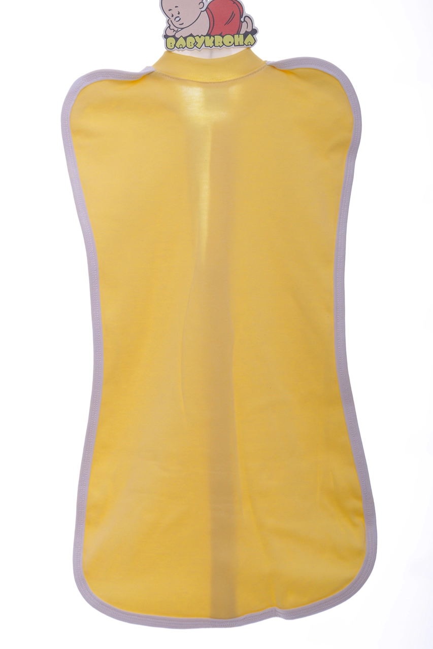 BABYKROHA Евро-пеленка с шапкой интерлок Babykroha желтый, 56 - фото N4