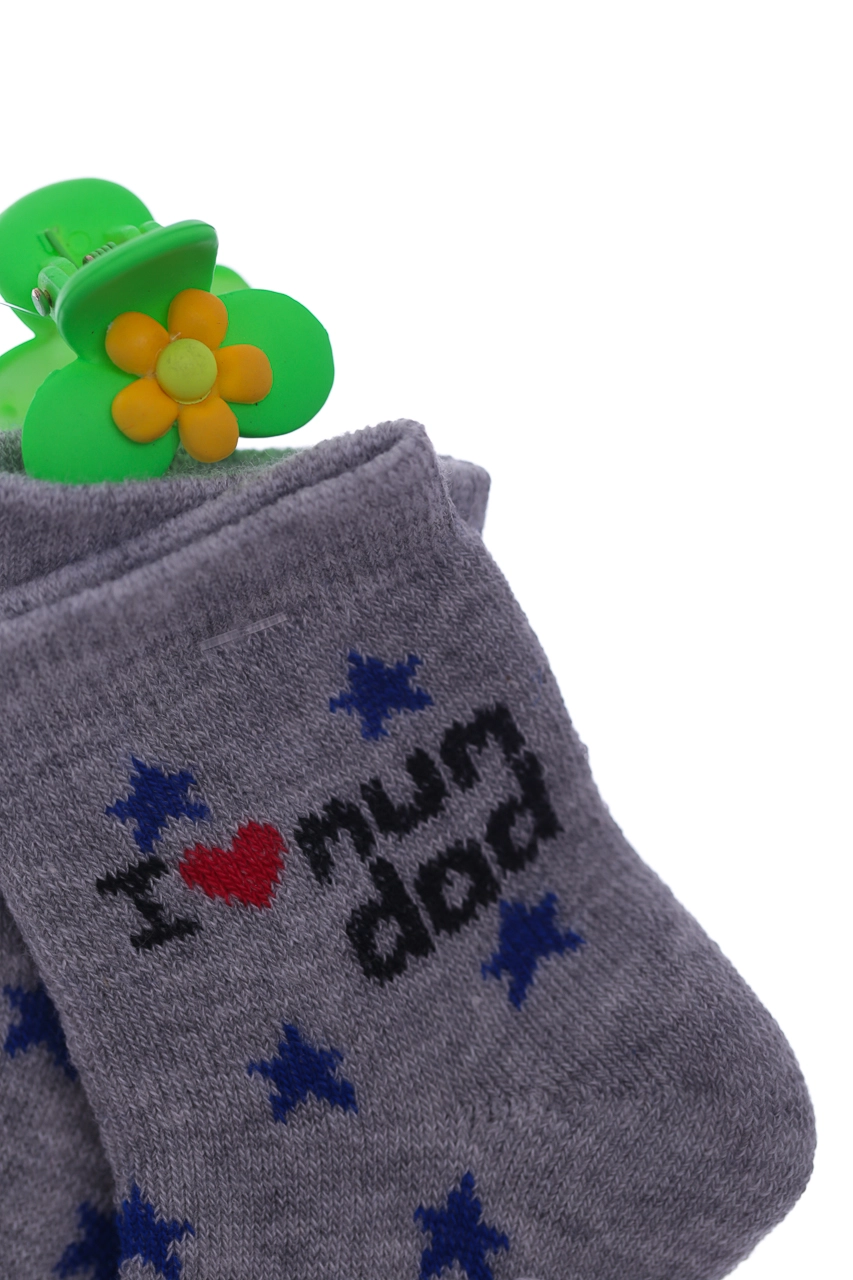 Baby Socks Носки на махре со звёздочками, 62 - фото N2