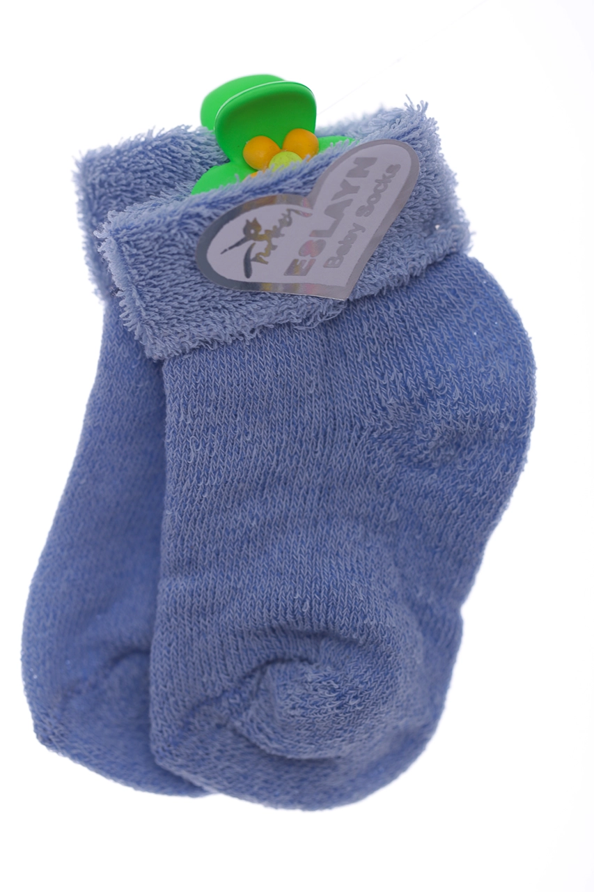 Baby Socks Носки на махре с отворотом Малыш, 62 - фото N1