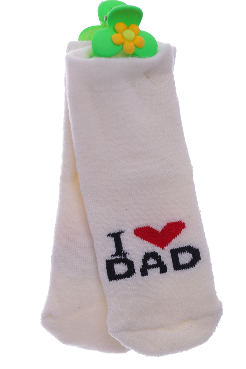 Baby Socks Носки на махре Я люблю папу, 56 - фото N1