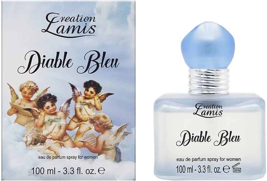 Парфюмированная вода женская - Creation Lamis Diable Bleu, 100 мл - фото N2