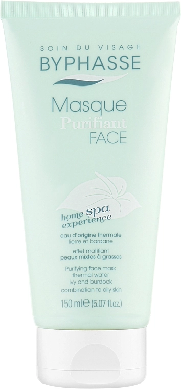 Маска для обличчя для комбінованої шкіри "SPA-догляд на дому" - Byphasse Home Spa Experience Purifying Face Mask Combination To Oily Skin, 150 мл - фото N1