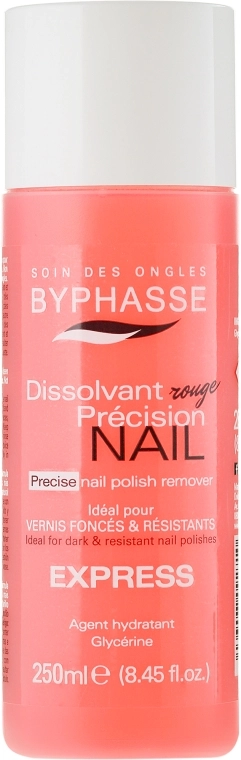 Засіб для зняття лаку - Byphasse Nail Polish Remover Express, 250 мл - фото N1