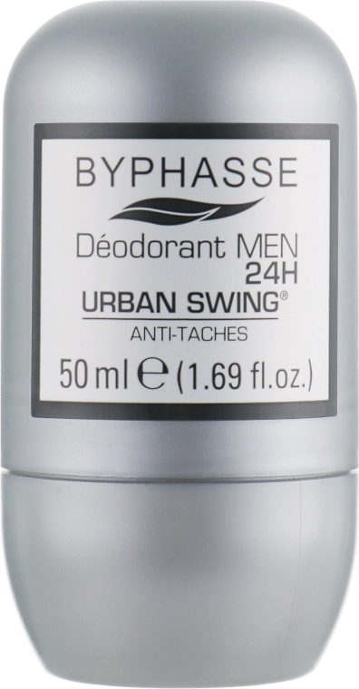 Чоловічий роликовий дезодорант "Міський" - Byphasse 24h Deodorant Man Urban Swing, 50 мл - фото N1