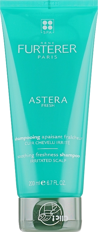 Заспокійливий та освіжаючий шампунь - Rene Furterer Astera Fresh Soothing Freshness Shampoo, 200 мл - фото N2