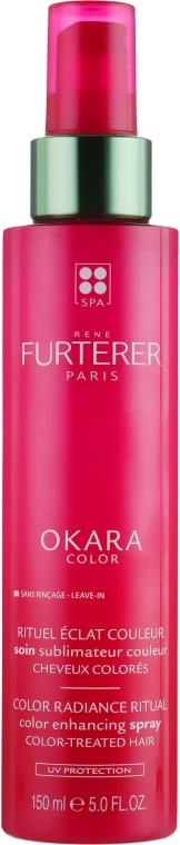 Спрей для фарбованого та пошкодженого волосся - Rene Furterer Okara Color Color Enhancing Spray, 150 мл - фото N1