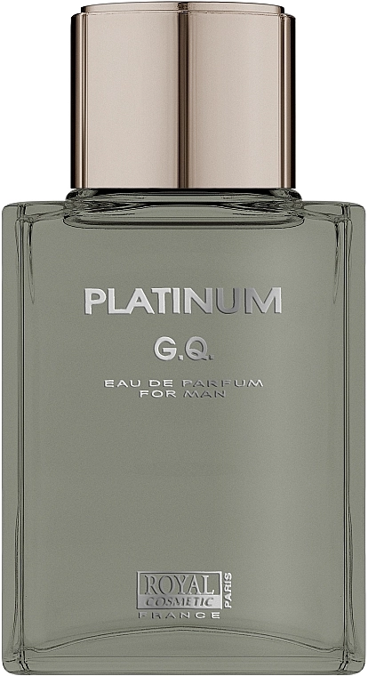 Парфюмированная вода мужская - Royal Cosmetic Platinum G.Q., 100 мл - фото N1