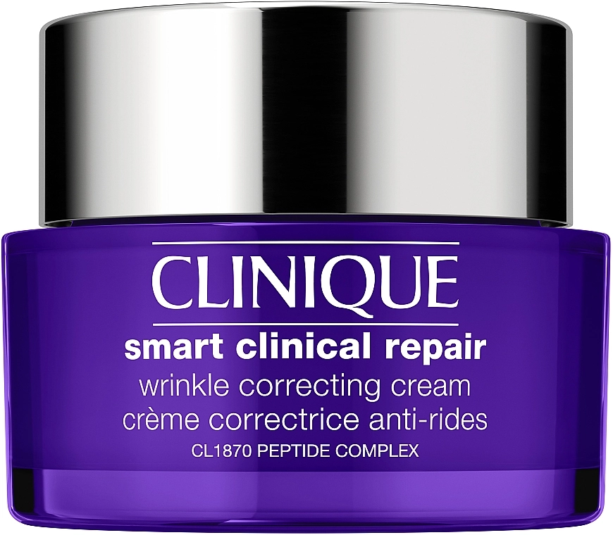 Антивіковий інтелектуальний крем для обличчя - Clinique Smart Clinical Repair Wrinkle Correcting Cream, 50 мл - фото N1