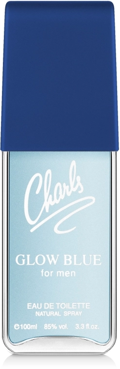 Туалетна вода чоловіча - Sterling Parfums Charls Glow Blue, 100 мл - фото N1