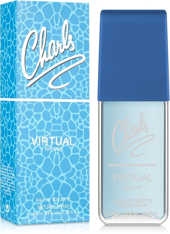Туалетна вода чоловіча - Sterling Parfums Charls Virtual, 100 мл - фото N2