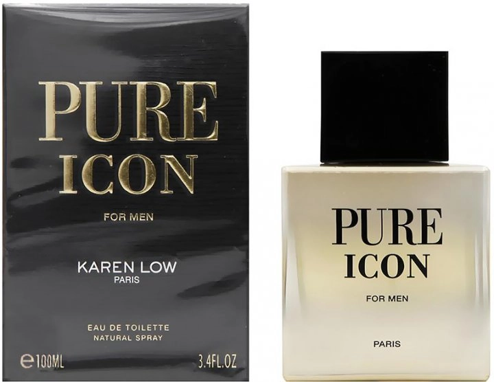 Туалетна вода чоловіча - Karen Low Pure Icon, 100 мл - фото N2