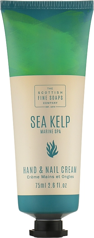 Морський СПА-крем для рук і нігтів - Scottish Fine Soaps Sea Kelp Hand & Nail Cream, 75 мл - фото N1