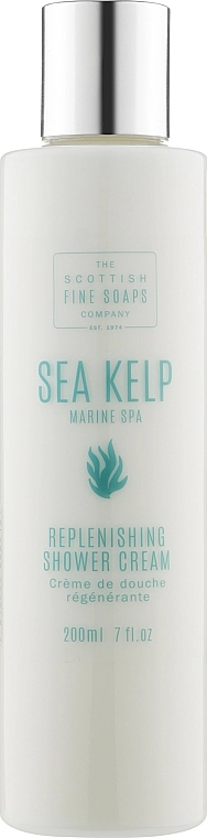 Відновлюючий крем для душу - Scottish Fine Soaps Sea Kelp Replenishing Shower Cream, 200 мл - фото N1