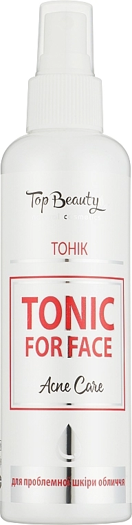 Тонік-антиакне для проблемної шкіри обличчя - Top Beauty Tonic For Face Acne Care, 200 мл - фото N1