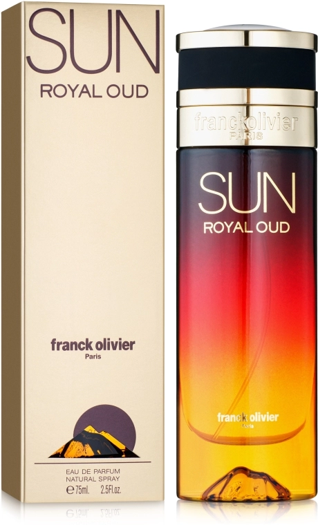 Парфюмированная вода унисекс - Franck Olivier Sun Royal Oud, 75 мл - фото N2