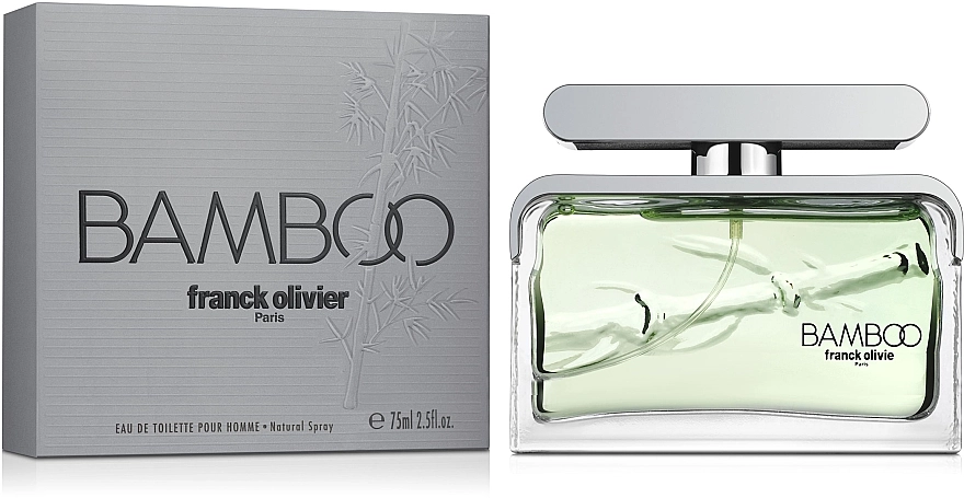 Туалетная вода мужская - Franck Olivier Bamboo For Men, 50 мл - фото N2