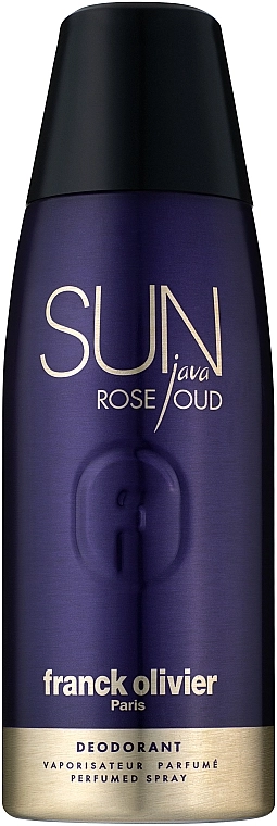 Дезодорант парфюмированный женский - Franck Olivier Sun Java Rose Oud, 250 мл - фото N1