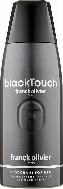 Дезодорант парфюмированный мужской - Franck Olivier Black Touch, 250 мл - фото N1