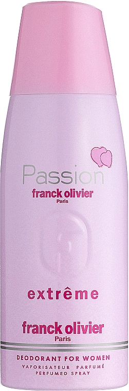 Дезодорант парфумований жіночий - Franck Olivier Passion Extreme, 250 мл - фото N1