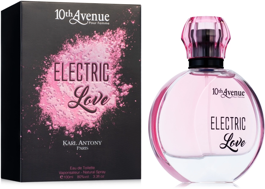 Туалетная вода женская - Karl Antony 10th Avenue Electric Love, 100 мл - фото N2