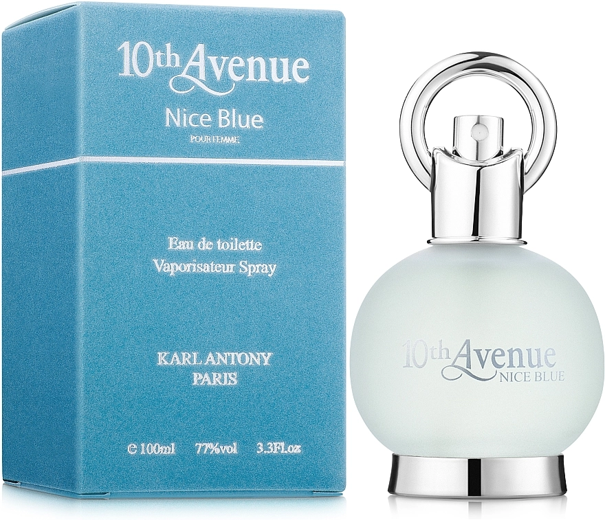 Туалетна вода жіноча - Karl Antony 10th Avenue Nice Blue Pour Femme, 100 мл - фото N2