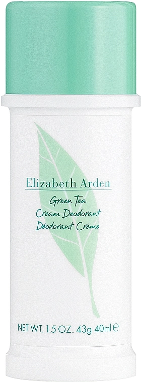 Парфумований дезодорант-крем жіночий - Elizabeth Arden Green Tea, 40 мл - фото N1