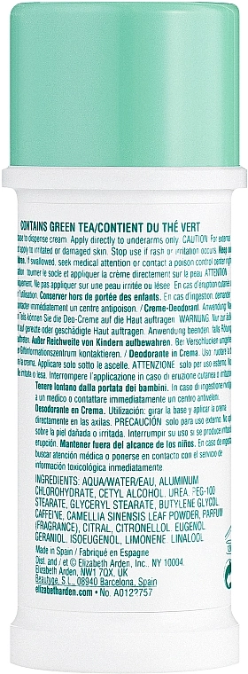 Парфумований дезодорант-крем жіночий - Elizabeth Arden Green Tea, 40 мл - фото N2