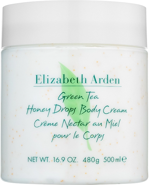 Парфюмированный крем для тела женский - Elizabeth Arden Green Tea Honey Drops, 500 мл - фото N1