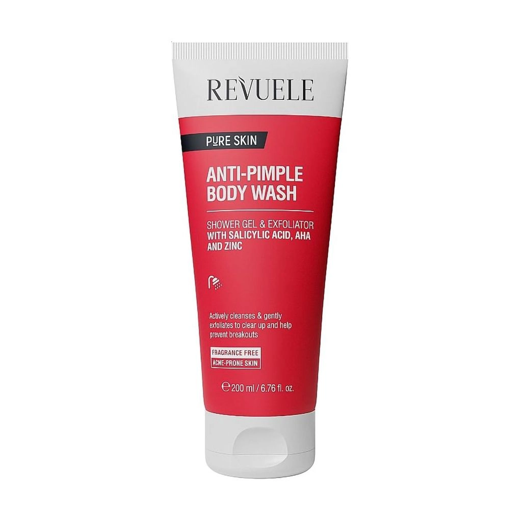 Очищуючий засіб для тіла проти висипів - Revuele Anti-Pimple Body Wash, 200 мл - фото N1