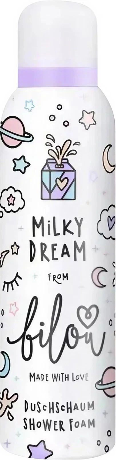 Пінка для душу - Bilou Milky Dream, 200 мл - фото N1