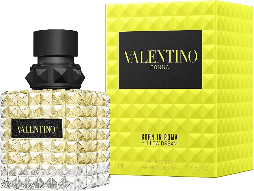 Парфумована вода жіноча - Valentino Donna Born In Roma Yellow Dream, 50 мл - фото N3