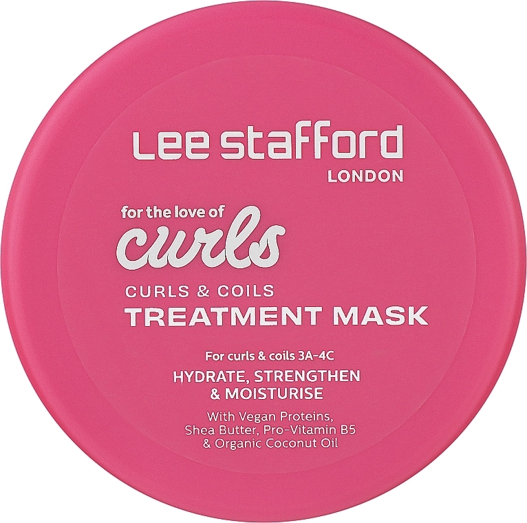 Маска для хвилястого й кучерявого волосся - Lee Stafford For The Love Of Curls Mask, 200 мл - фото N1