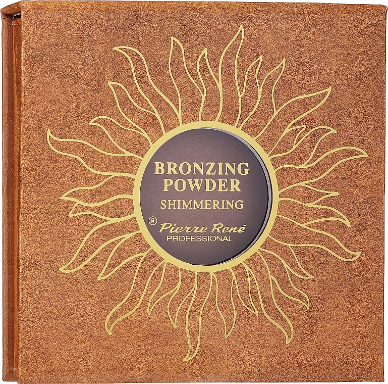 Pierre Rene Shimmering Bronzing Powder Бронзирующая пудра - фото N1