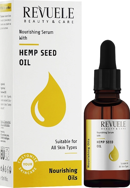 Revuele Олія насіння конопель Nourishing Oils Hemp Seed Oil - фото N2