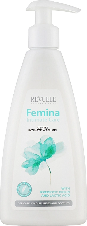 Revuele Ніжний гель для інтимної гігієни Femina Intimate Care Gentle Intimate Wash Gel - фото N1