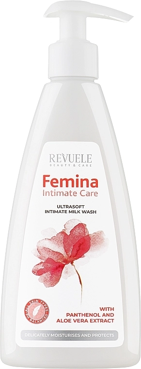 Revuele Ультрамягкое молочко для интимной гигиены Femina Intimate Care Ultrasoft Intimate Milk Wash - фото N1